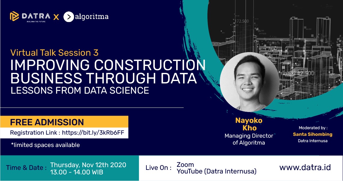 Datra Virtual Talk 3: with Nayoko Kho from Algorit.ma