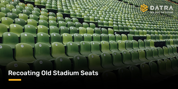 Recoating Old Stadium Seats
