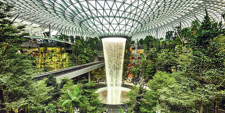 Keajaiban Arsitektur di Changi Airport