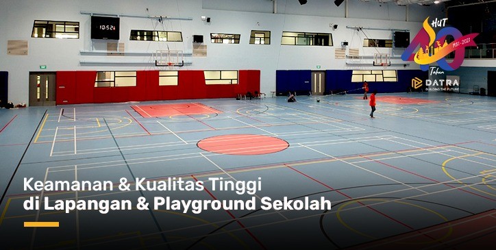 Keamanan dan Kualitas Tinggi di Lapangan Playground Sekolah