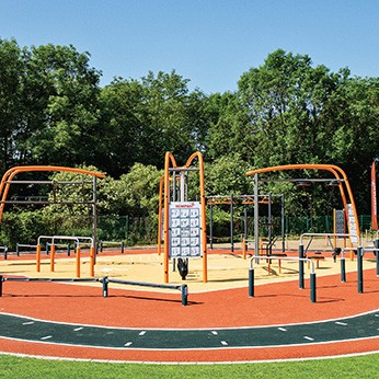 Kompan Fitness Playground Equipments