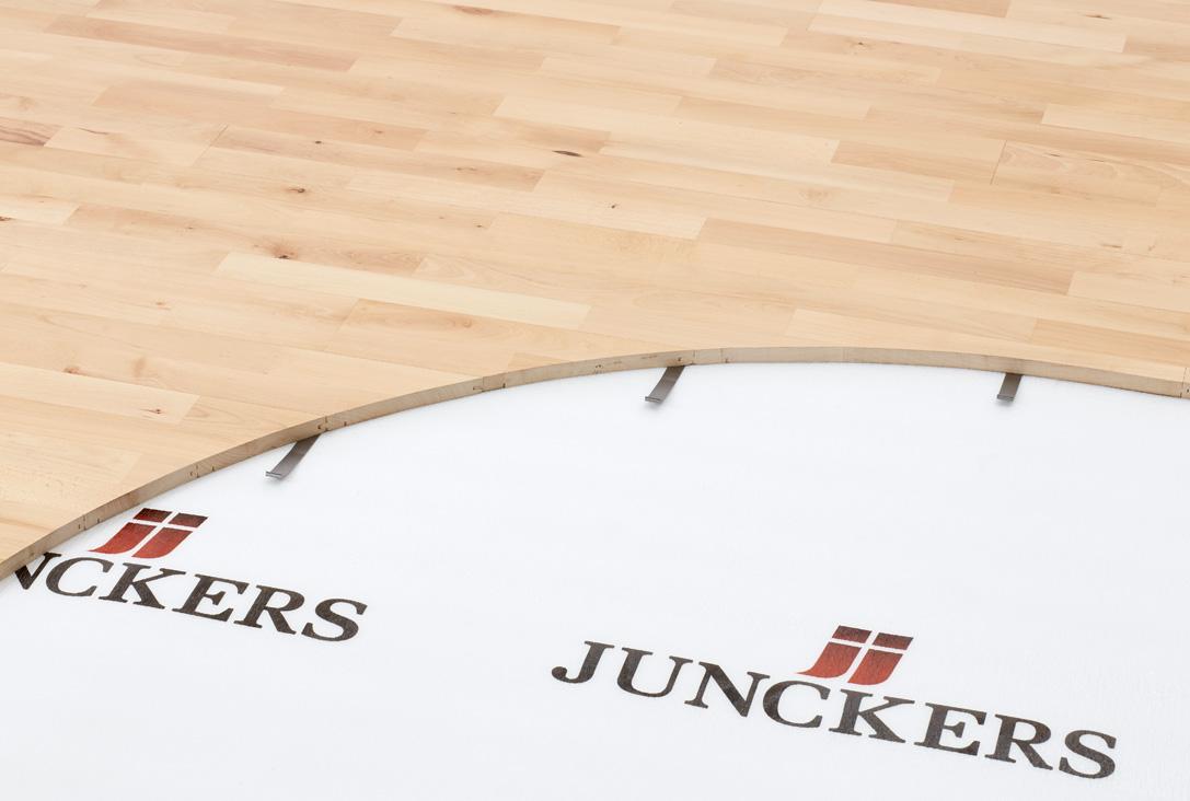 Lantai Junckers Clip Sports Flooring